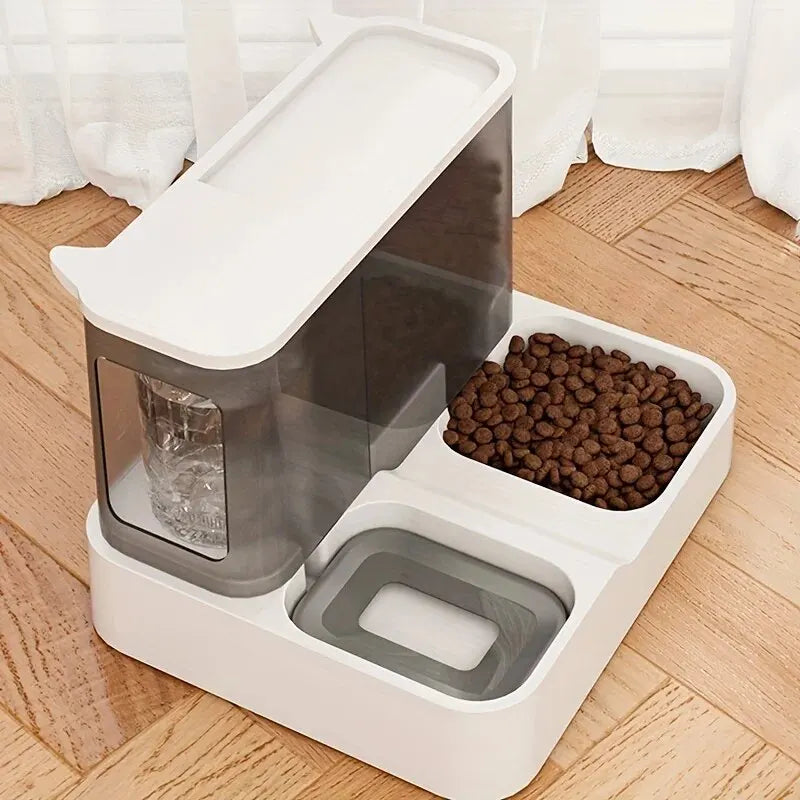 Automatic Food Dispenser Drinking Water Bowl