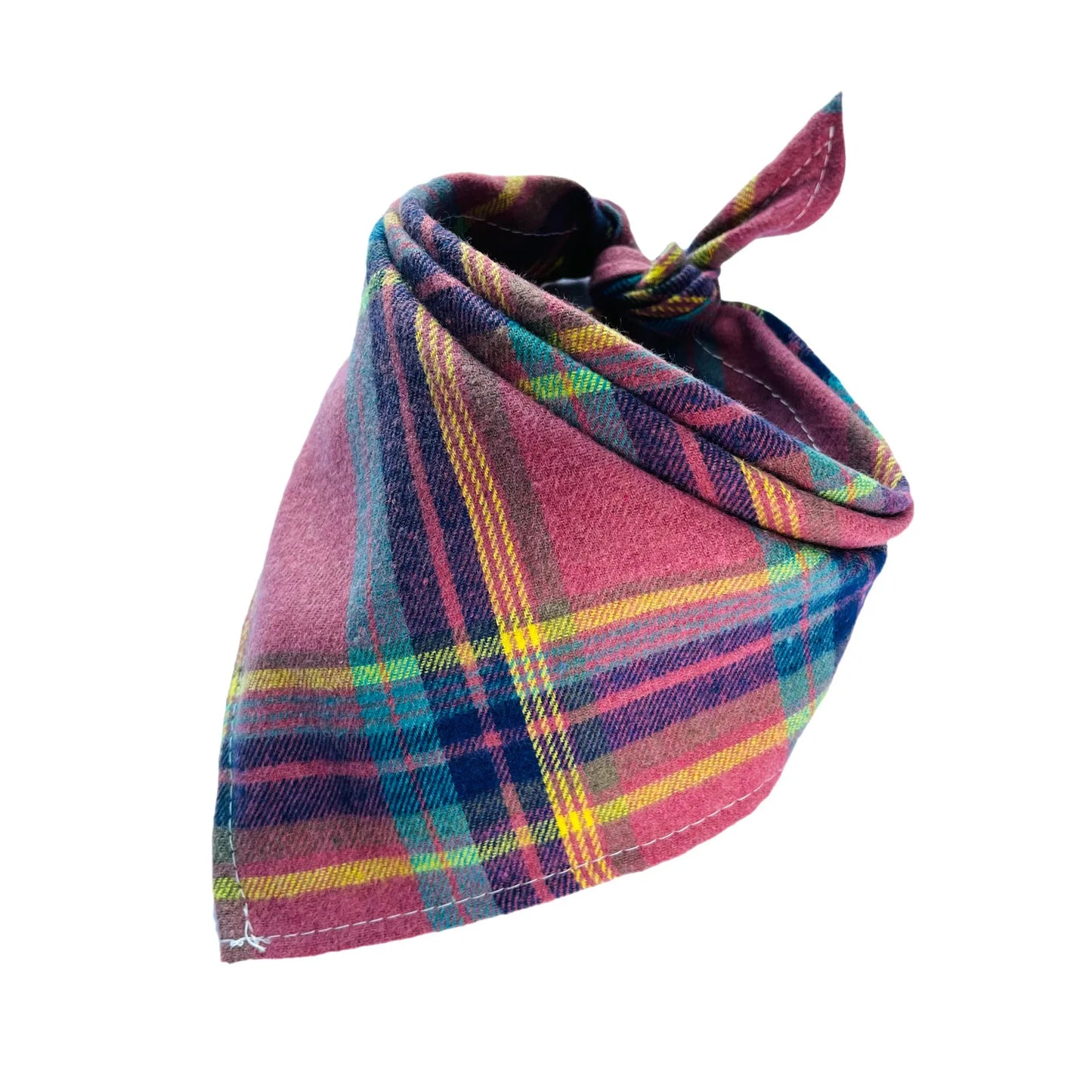 30/50 PCs Dog Plaid  Bandanna