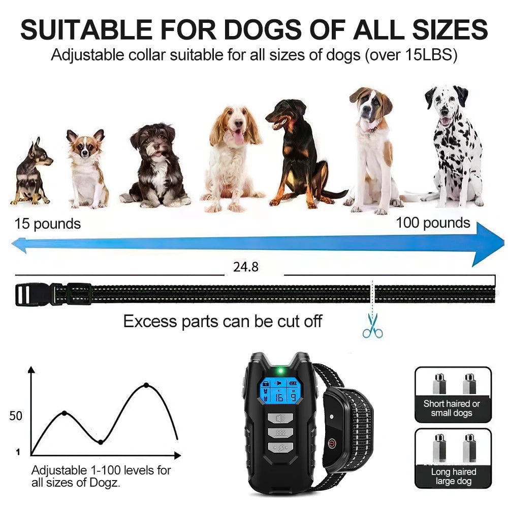 Electric Dog Training Collar Remote Control