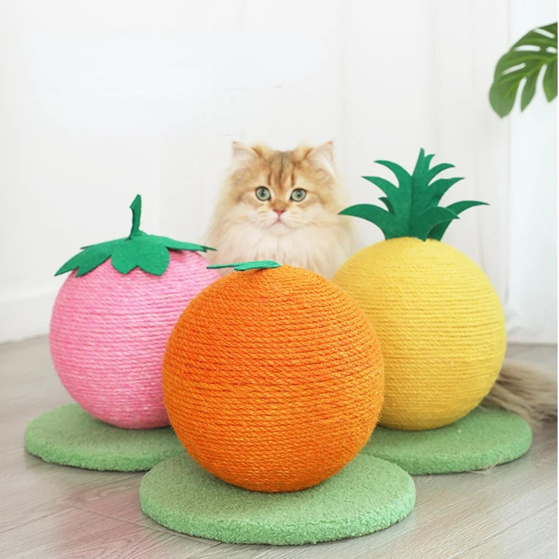 Pineapple and Orange Kitty play toy