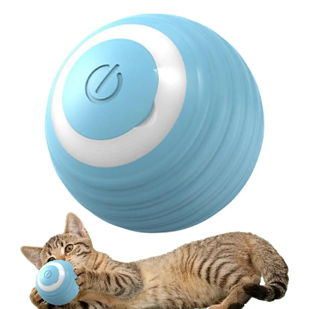 Smart Interactive Cat Toy Automatic 360 Self-Rotating Ball