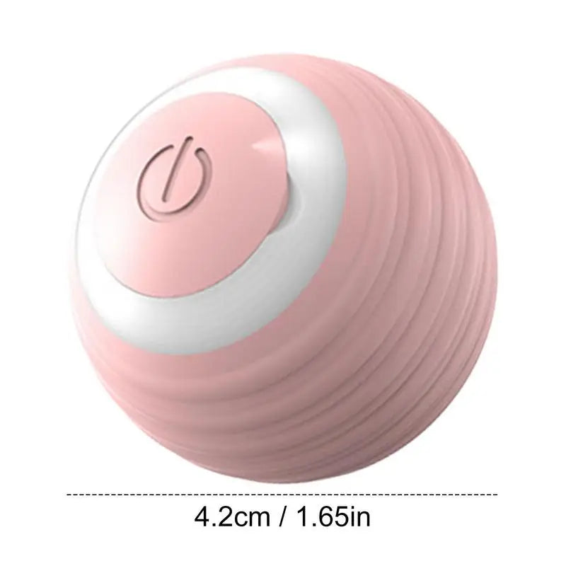 Smart Interactive Cat Toy Automatic 360 Self-Rotating Ball