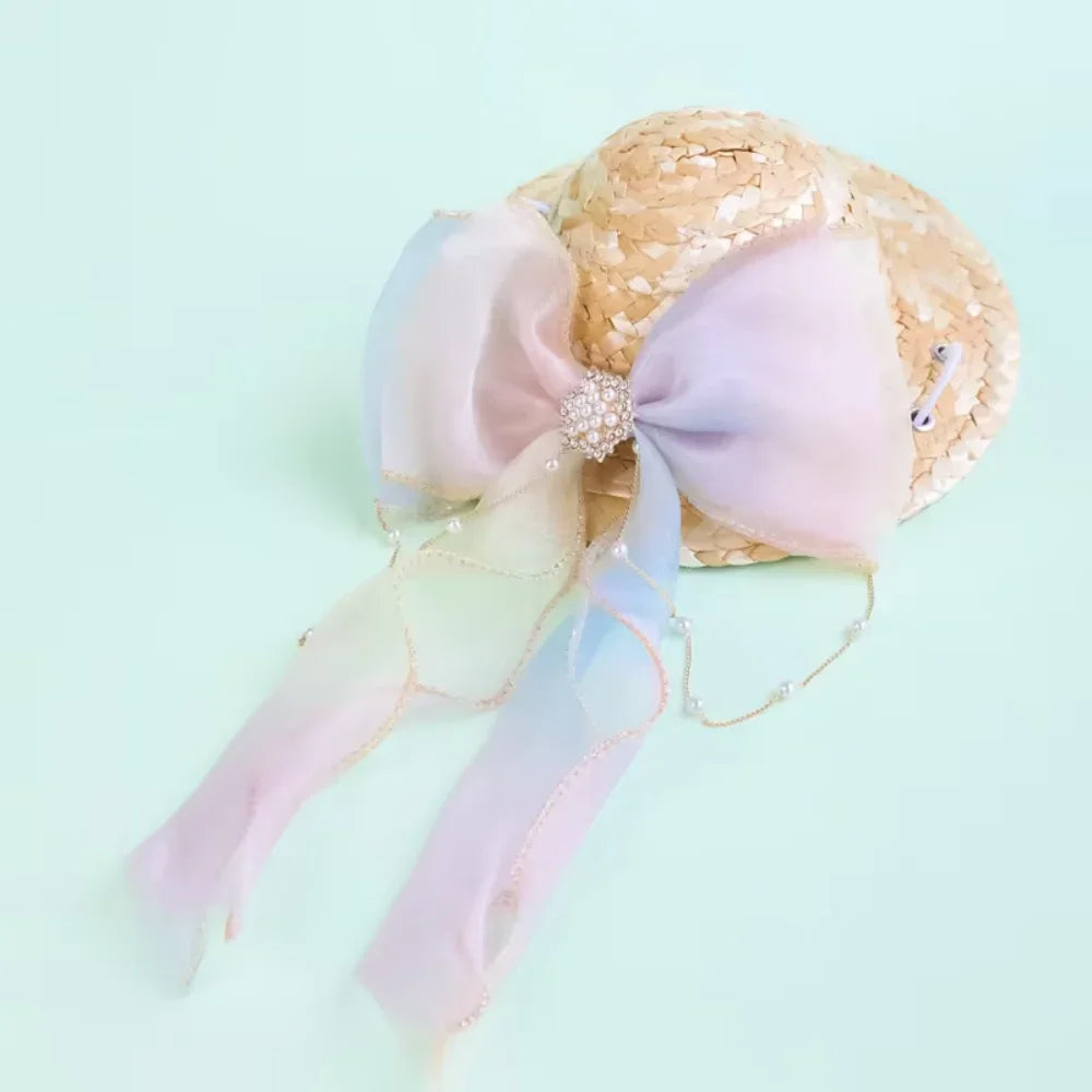 Pet  Hat Clothes Accessories Weave Lace