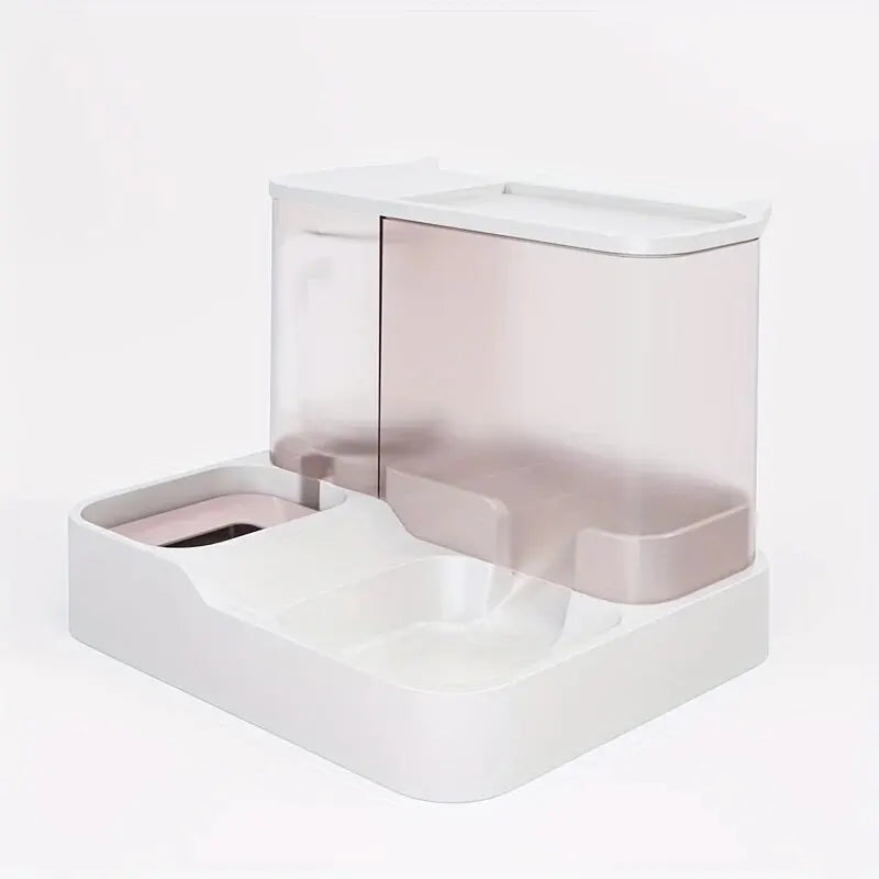 Automatic Food Dispenser Drinking Water Bowl