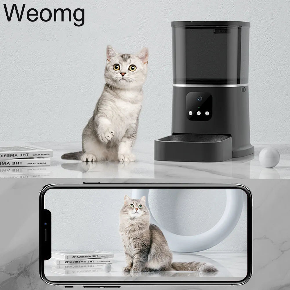 Automatic Pet Feeder For Cats Dog WiFi