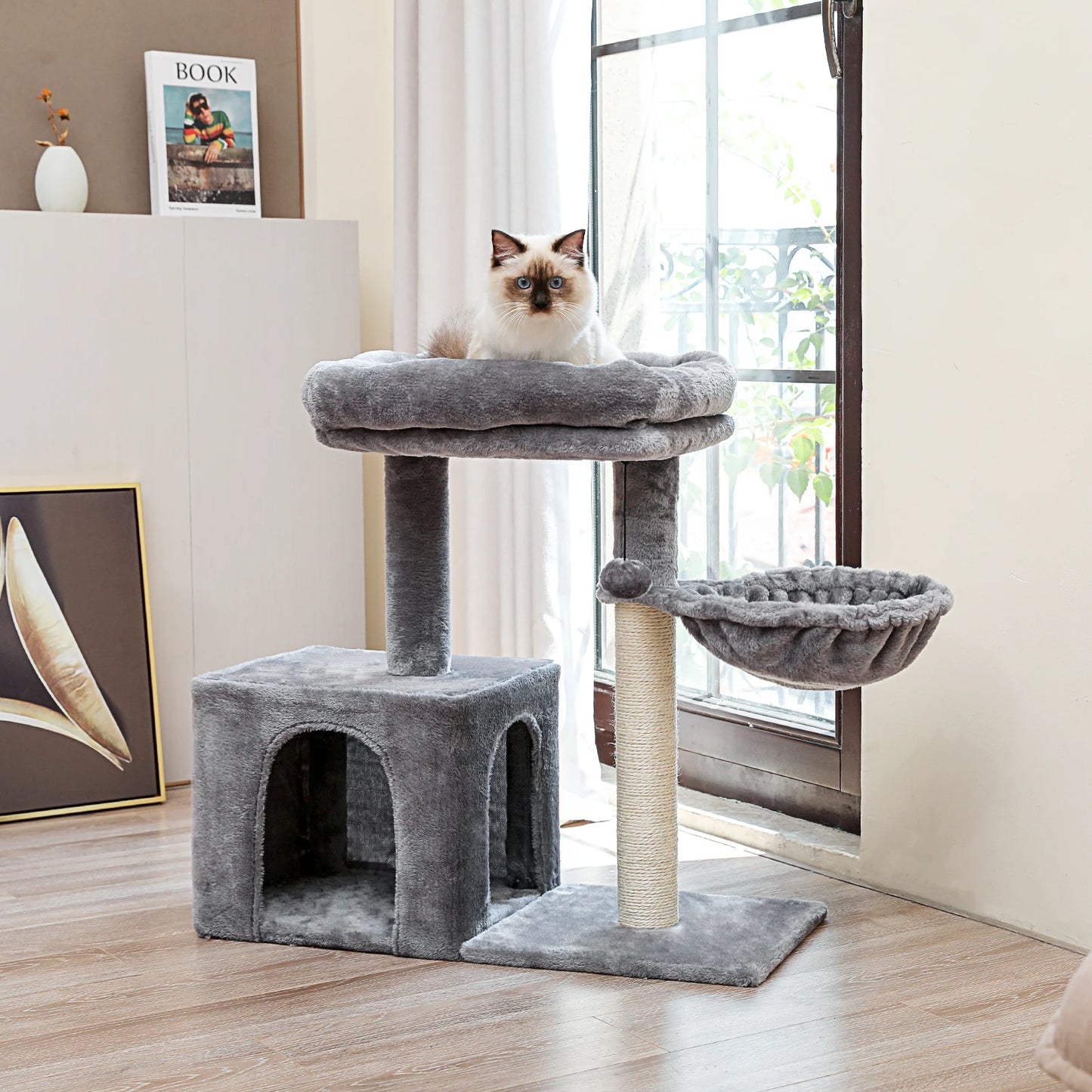 Cat Tower with Scratching Posts