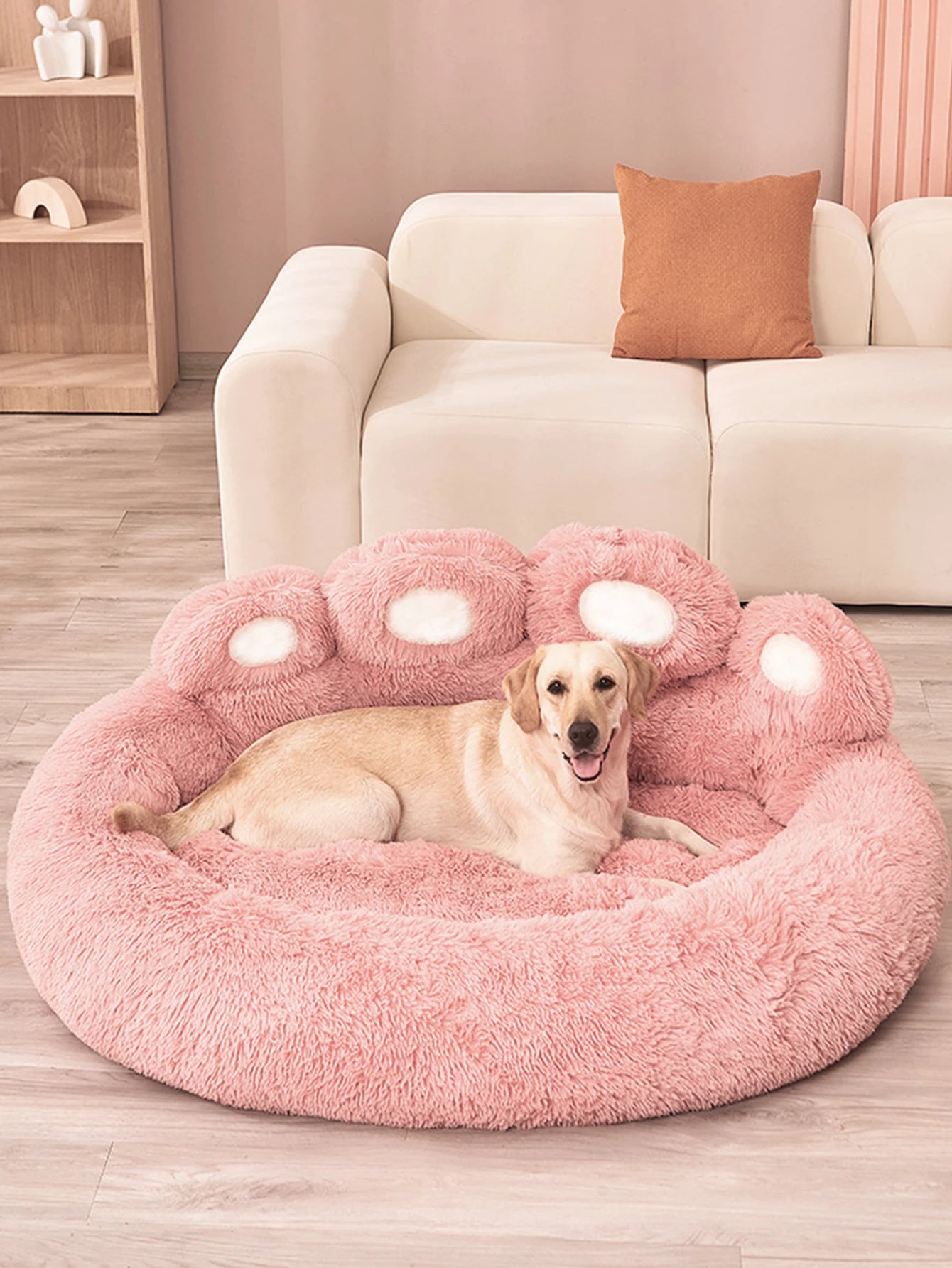 Large and medium Fluffy Dog Bed