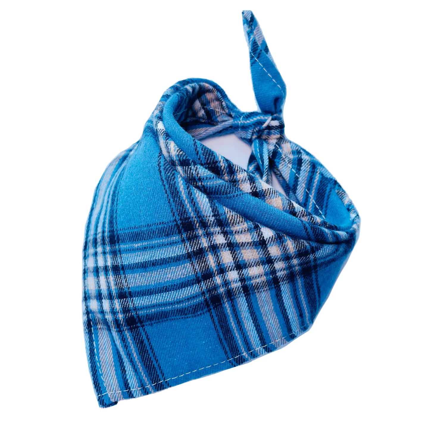 30/50 PCs Dog Plaid  Bandanna