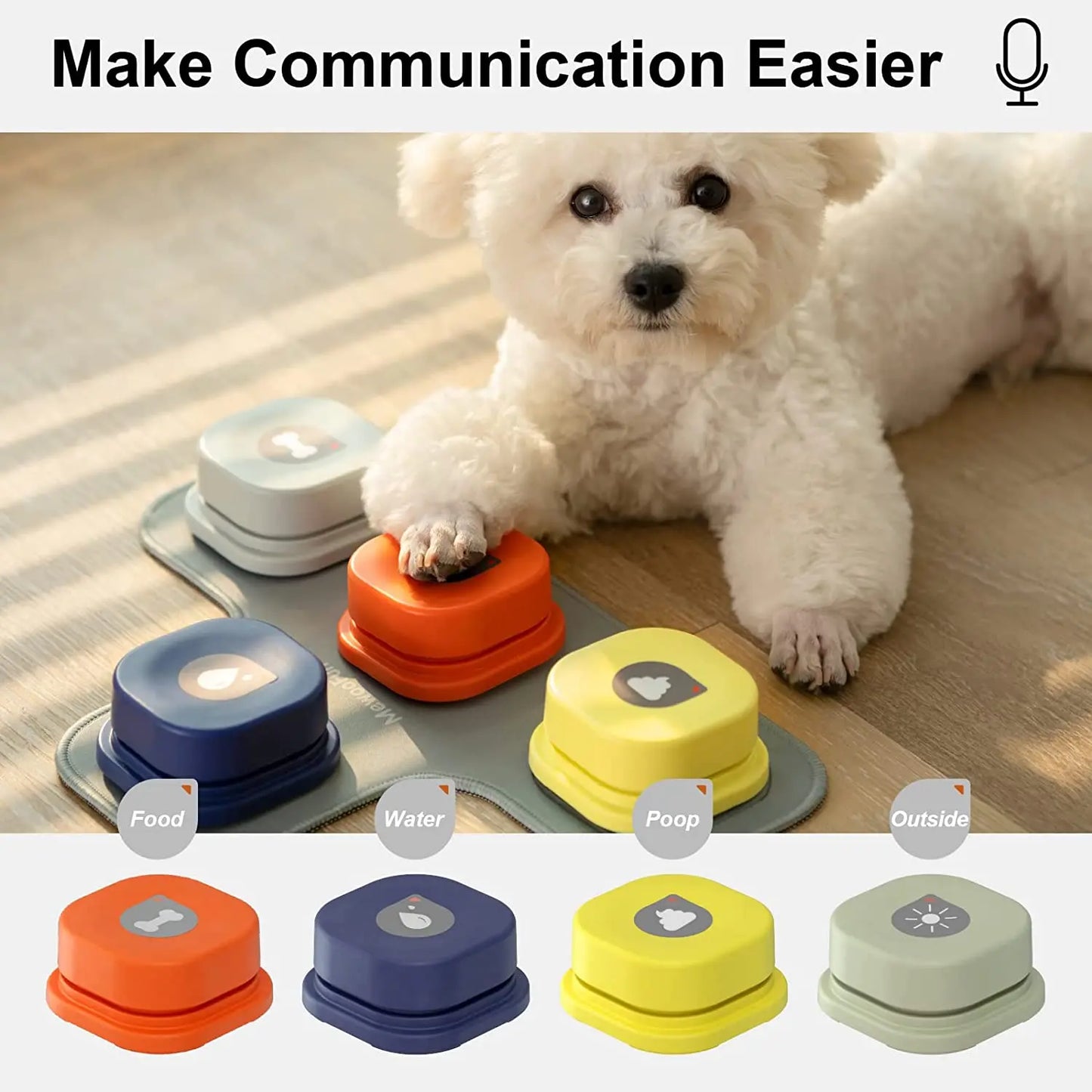 Pets Talk Trainable and Recordable  Communication  Clicker