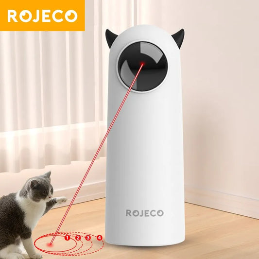 ROJECO Automatic Cat Toys Interactive Smart Teasing