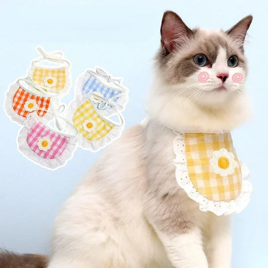 One Piece Cute Cat And Dog Bibs