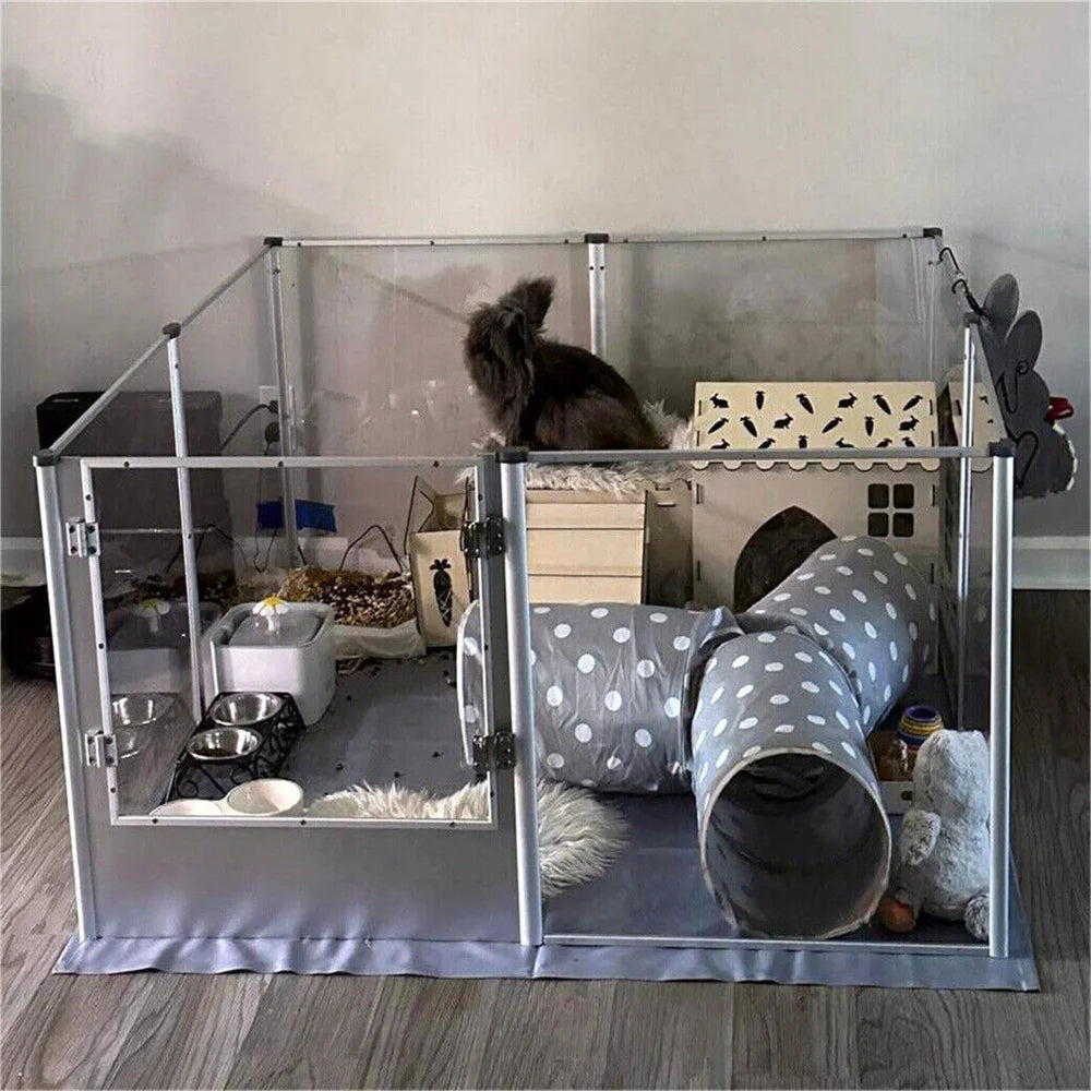 1 Pc Large Acrylic Dog Playpen