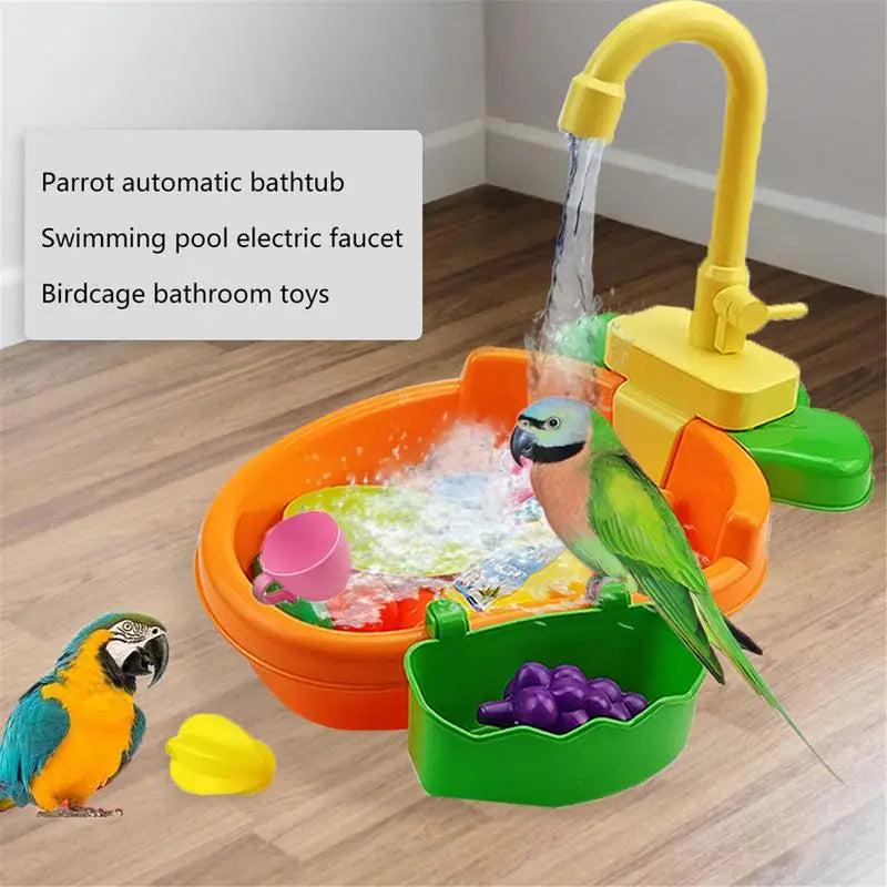 Accessories Parrot Toy Bird Bathtub