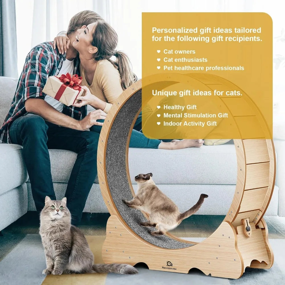 Large Cat Treadmill Exercise Wheel