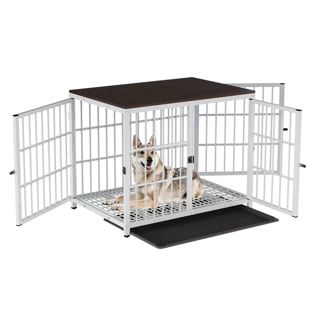 Dog Crate Furniture White