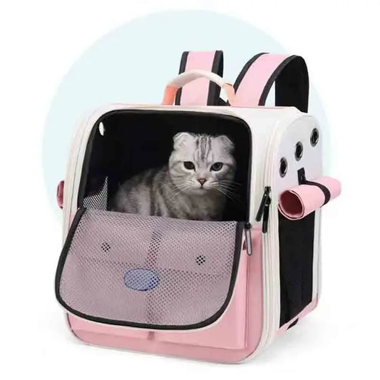 Cat Carrier Backpack Adjustable Strap