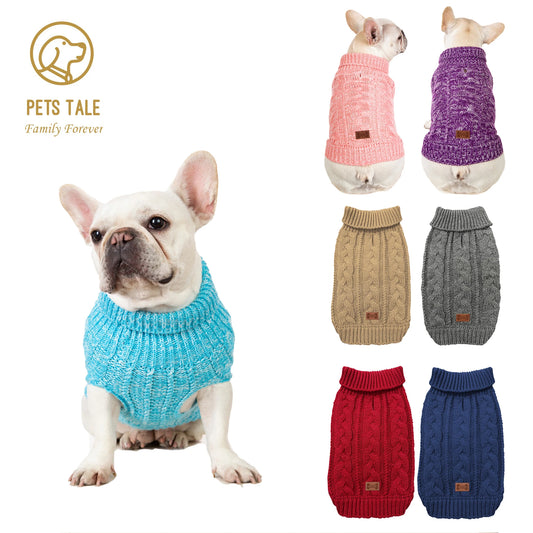 Cozy Knitted Pet Sweater for Winter