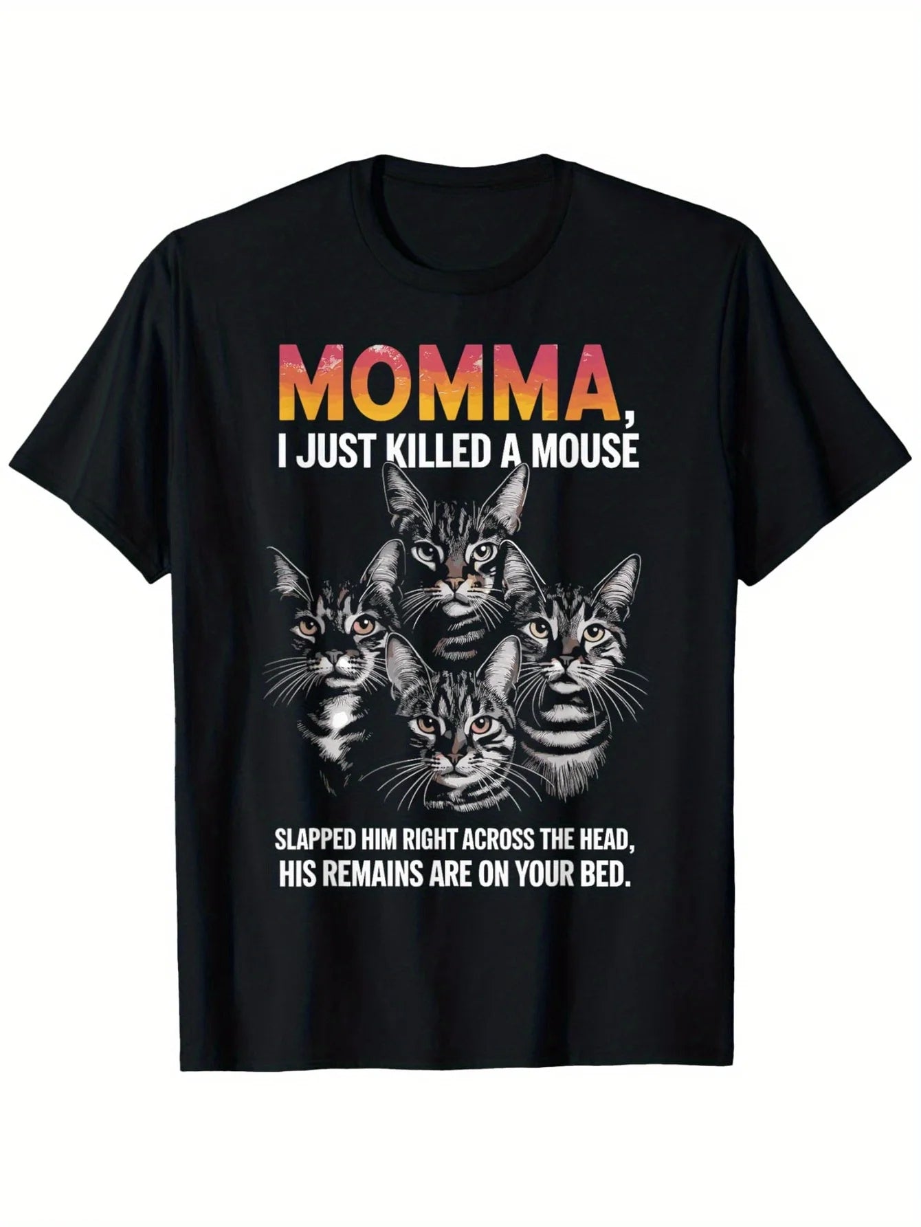 Funny Cat Mom Humor T-Shirt
