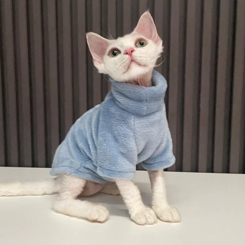 Fashionable Clothes For Cats Sphynx Cat Sweater