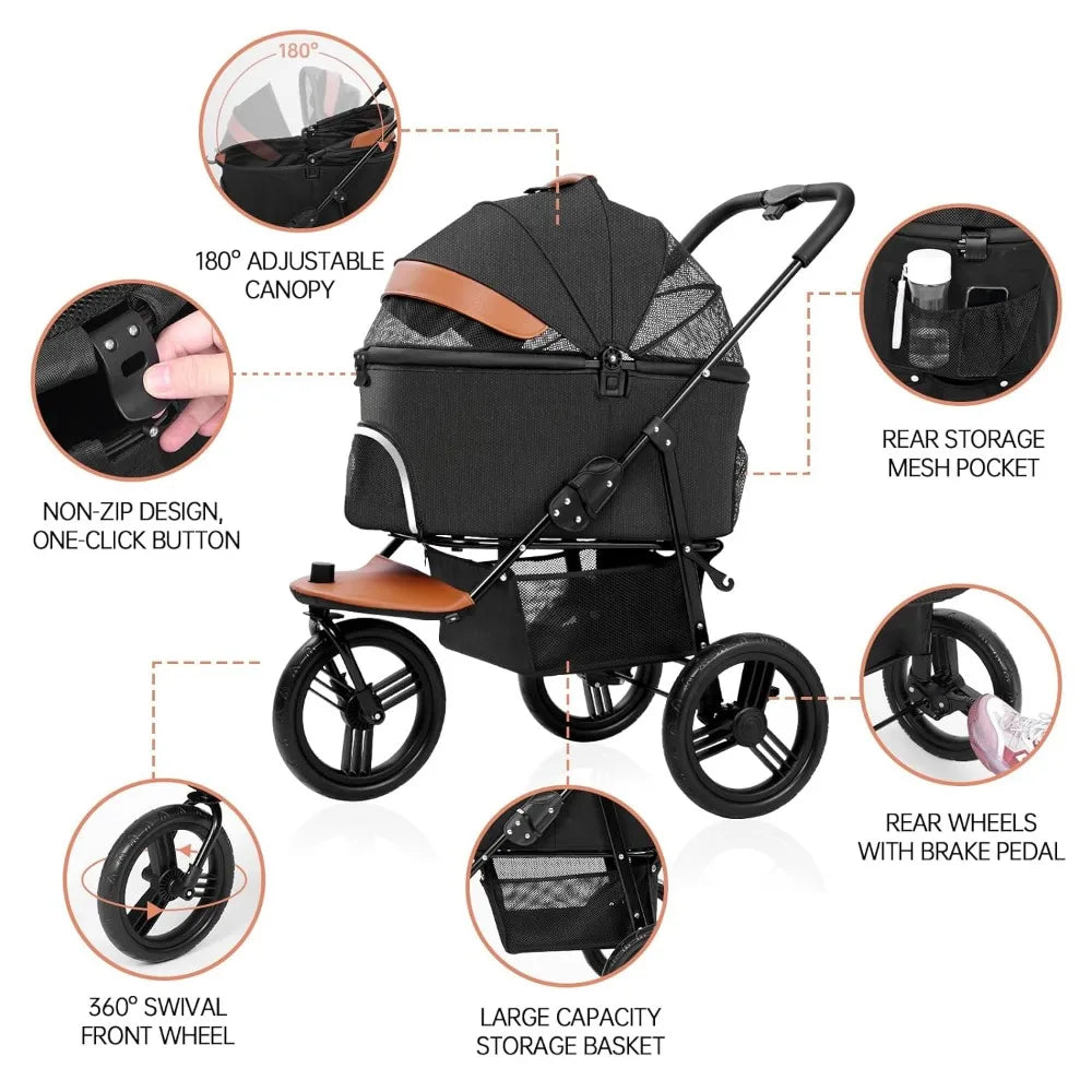 Dog Stroller for Medium Small Dogs