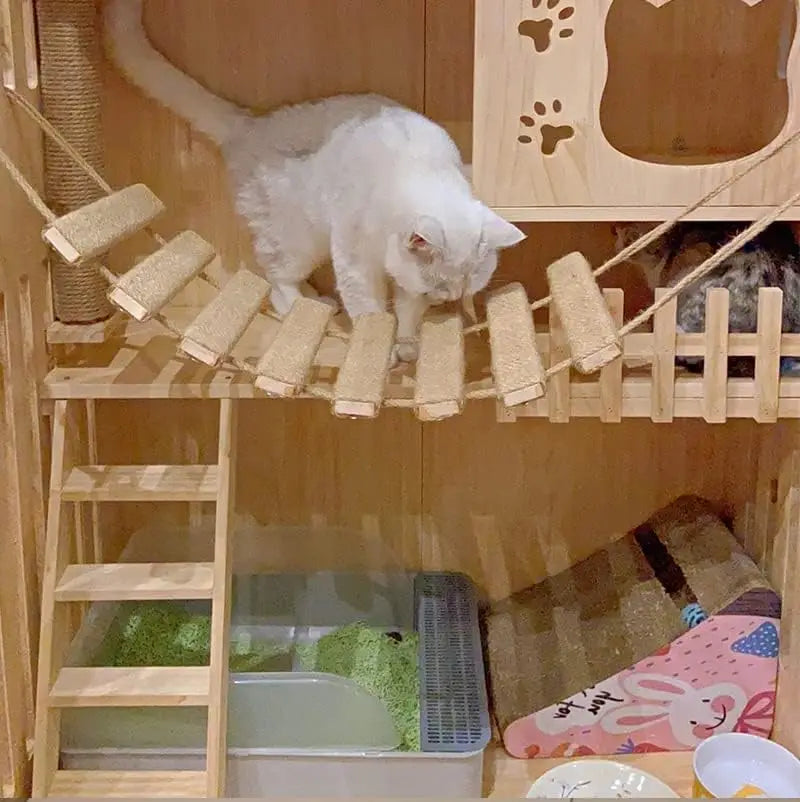 Cat Bridge Climbing Frame