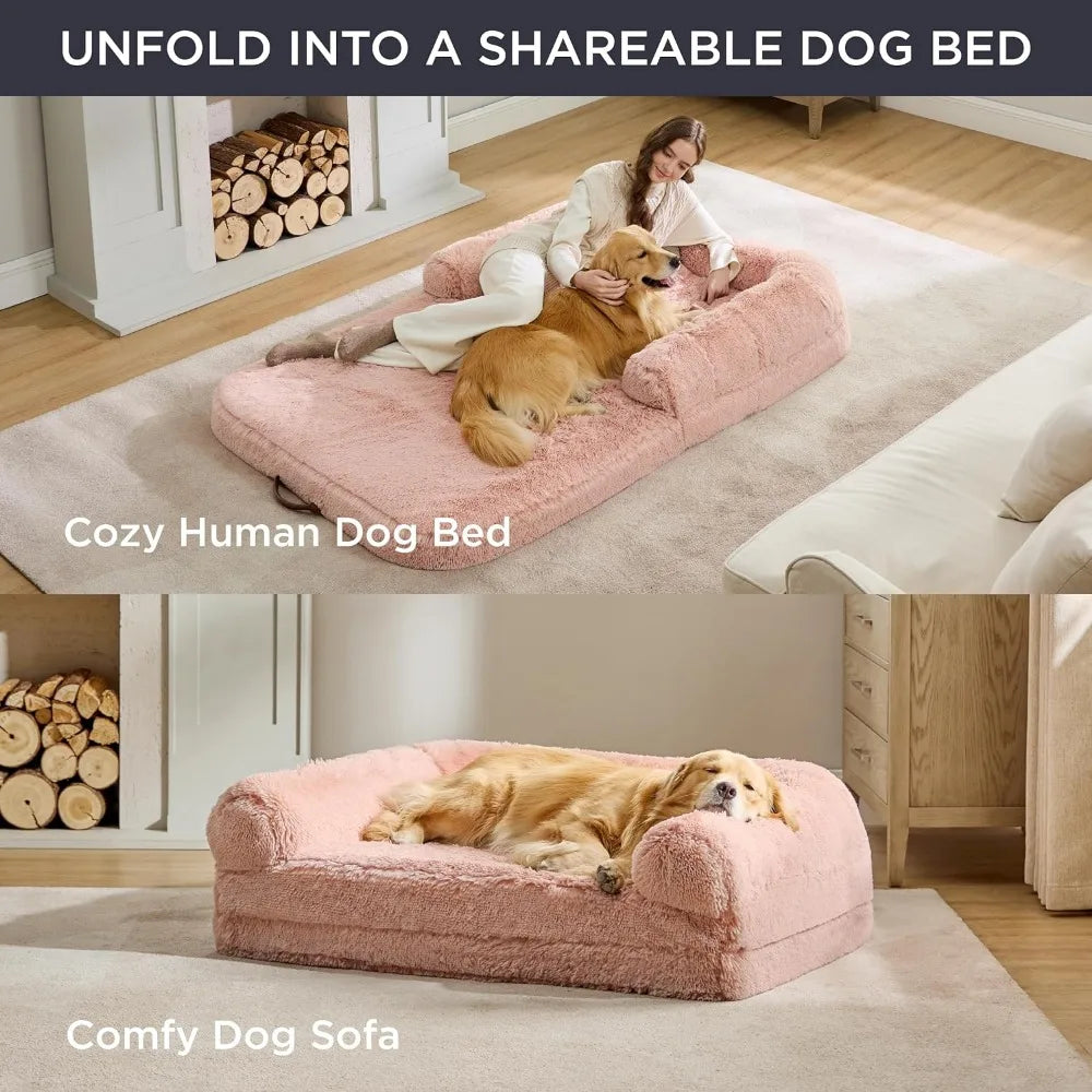 Human Dog Bed for People Adults