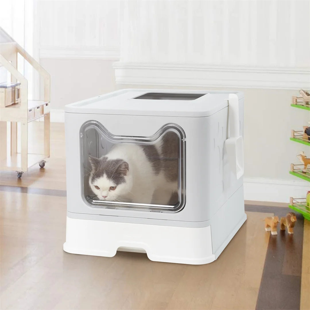 Modern Cat Litter Box Enclosure