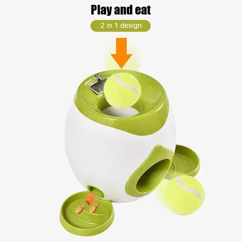 Pet Tennis Food  Reward Machine