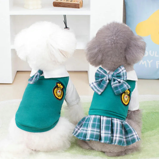 Dog Couple Clothes Uniform for Small Medium