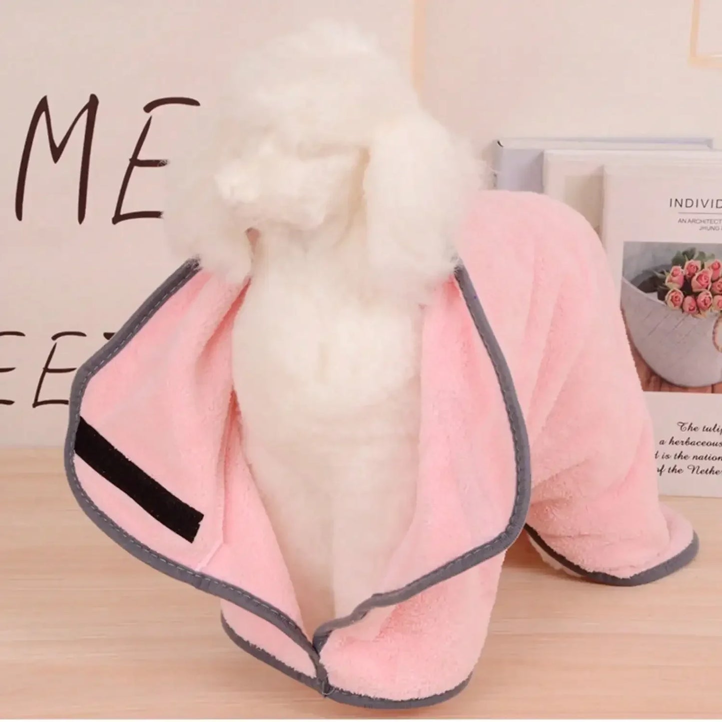 Dog Bathrobe Super Absorbent  Dry Hair Quickly