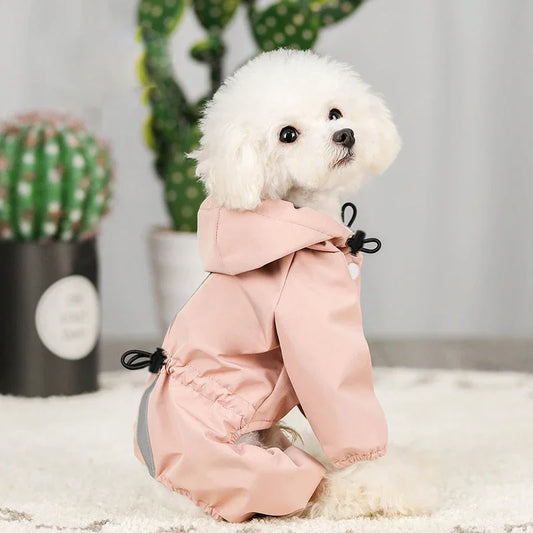 Pet Supplies Four-Legged Raincoat Waterproof