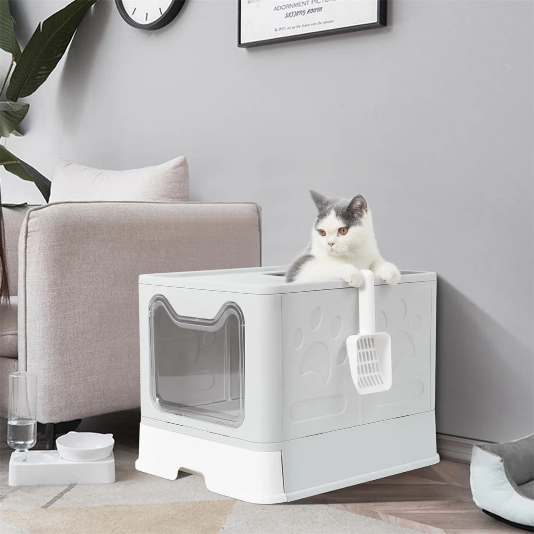 Modern Cat Litter Box Enclosure