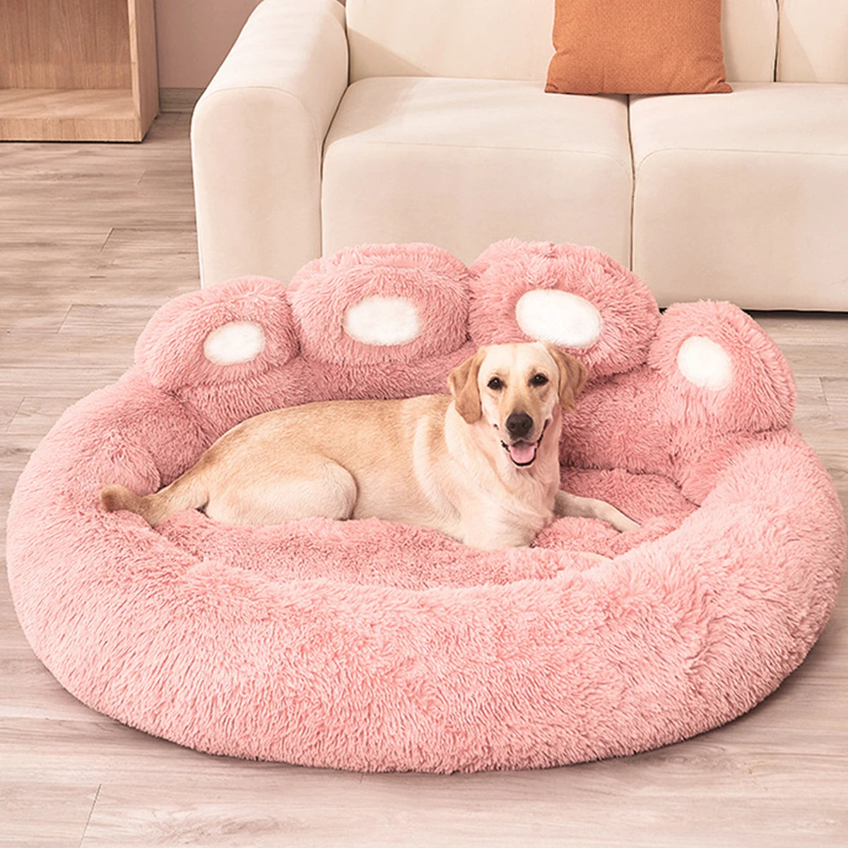 Large and medium Fluffy Dog Bed