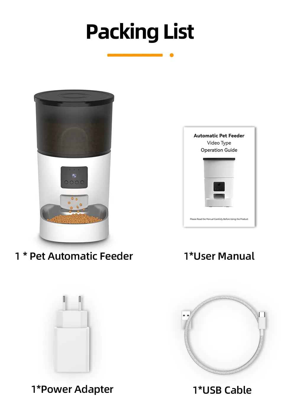 Remote Control Auto Food Dispenser