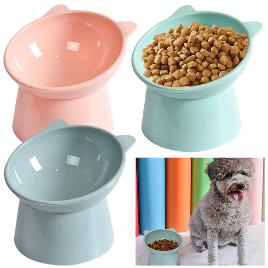 Tilted Cat Food Bowl