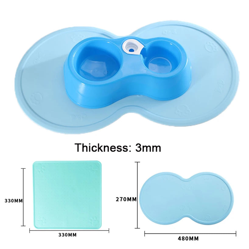 Silicone Dish Bowl Food Placemat