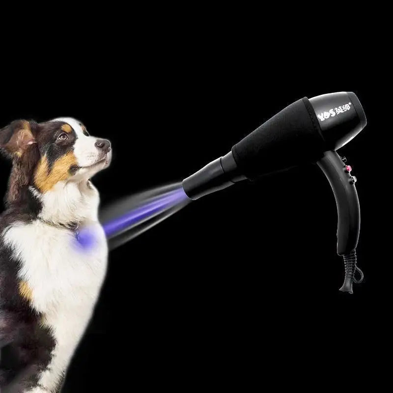 Pet Hair Dryer Neck Blue Light blower