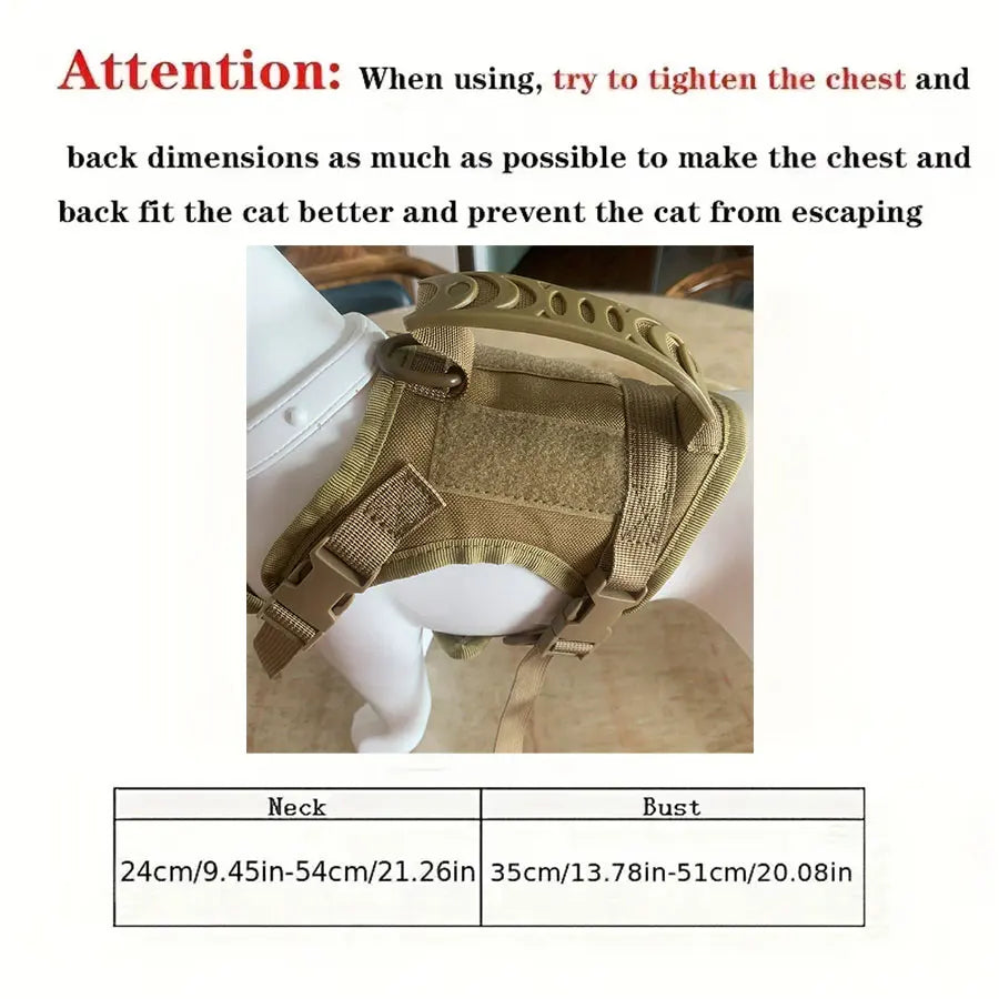 cat chest strap Special vest for walking