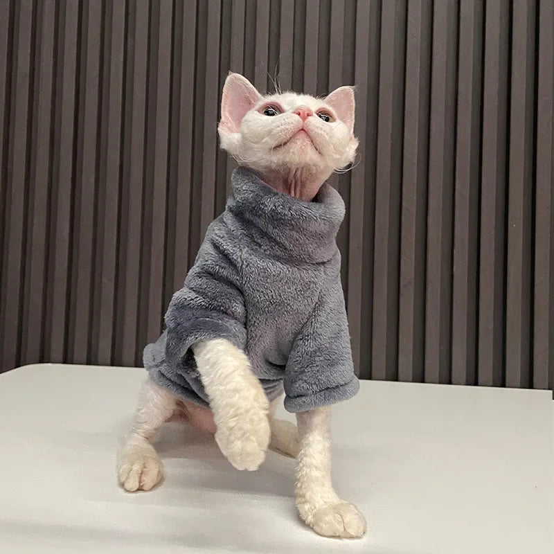 Fashionable Clothes For Cats Sphynx Cat Sweater
