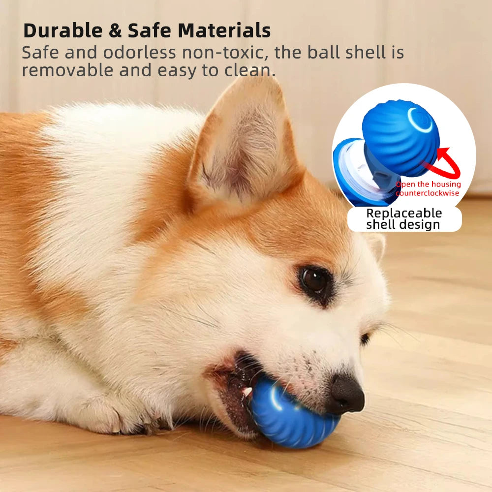 Pet Toy USB Automatic Moving Bouncing ball