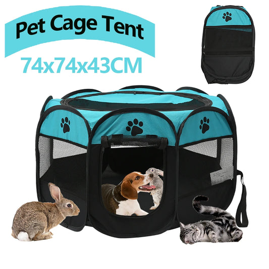 Portable Small Pet Foldable Breathable Cage