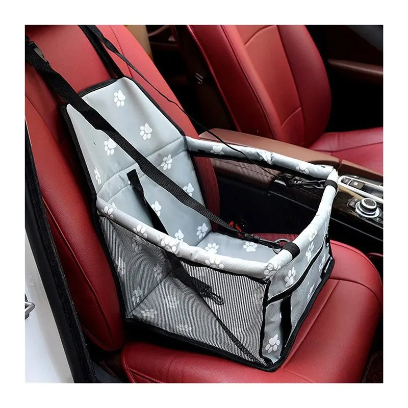 Foldable Travel Pet Dog Car Seat Booster Basket