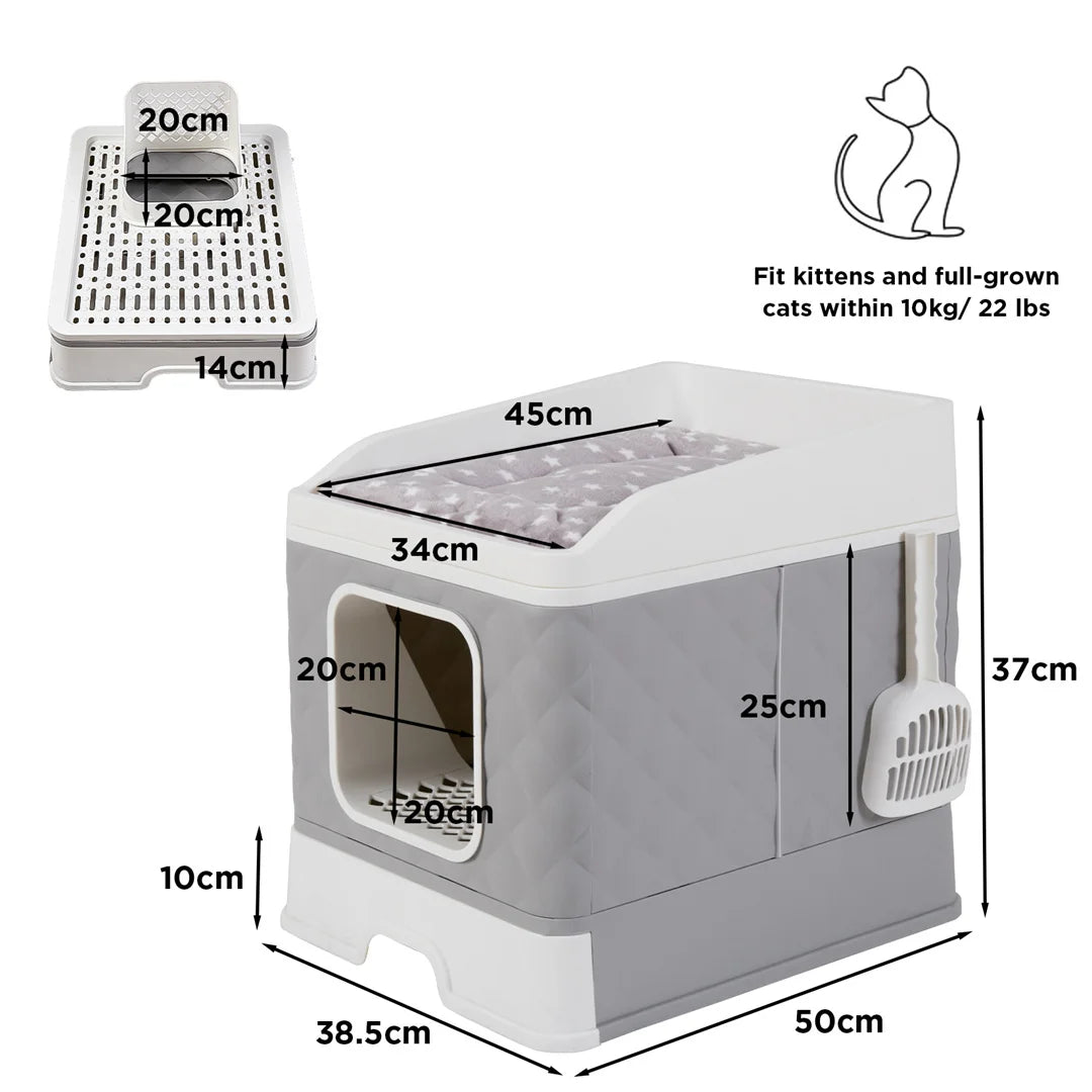 Modern Cat Litter Box Enclosure