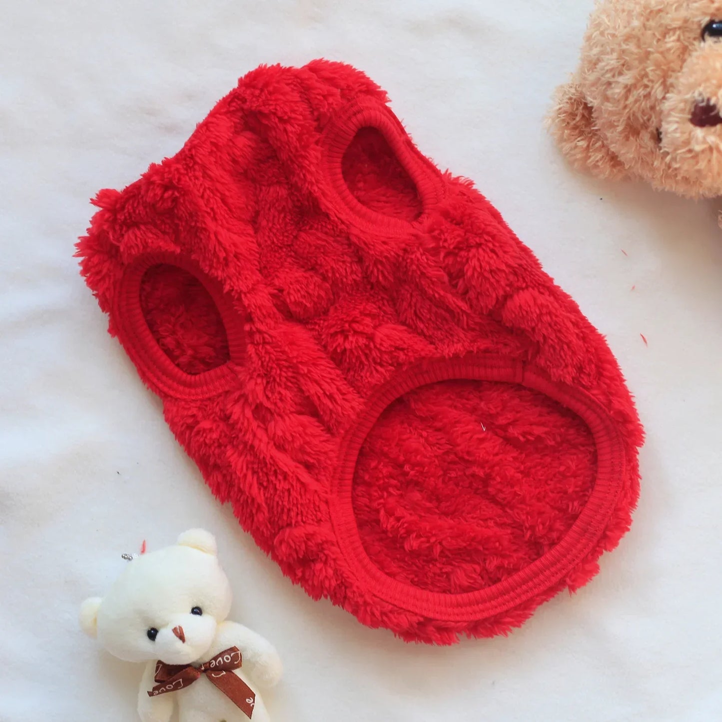 Pet Soft Cozy  Clothes Autumn Winter Warm Fleece