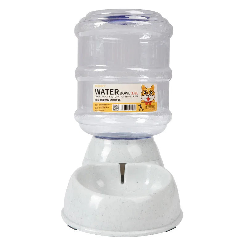 Dog Automatic Feeders Plastic Water Bottle