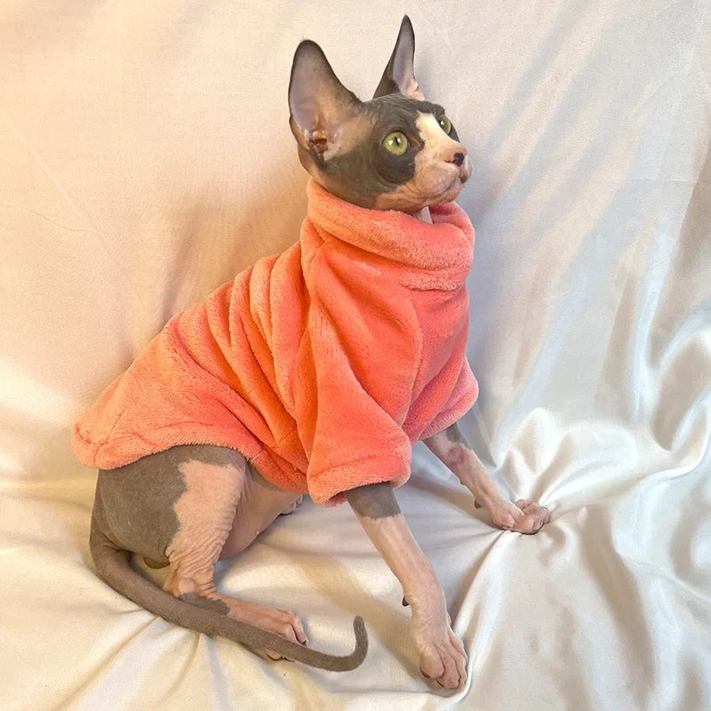 Fashionable Clothes For Cats Sphynx Cat Sweater