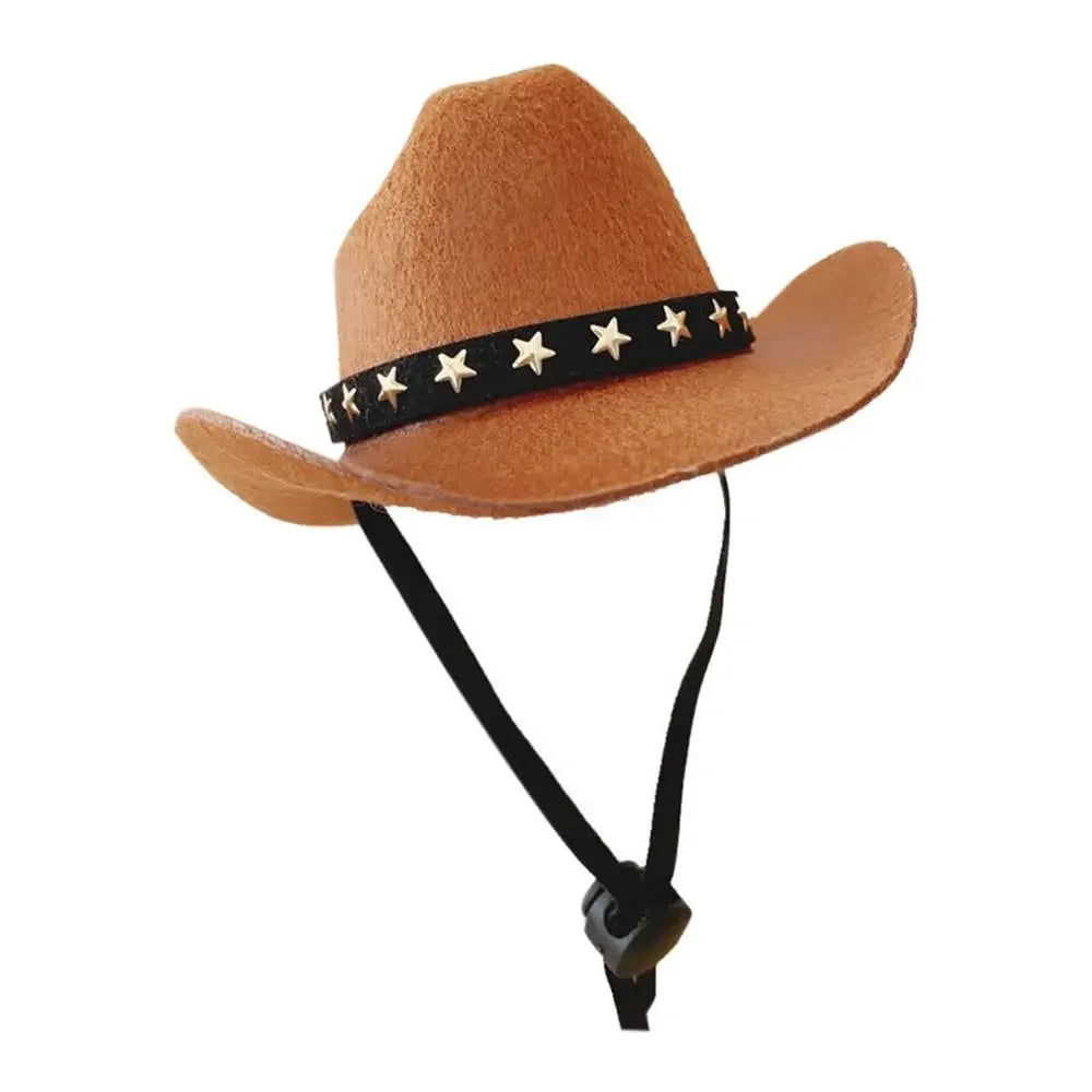 Pet Hat Star Cowboy