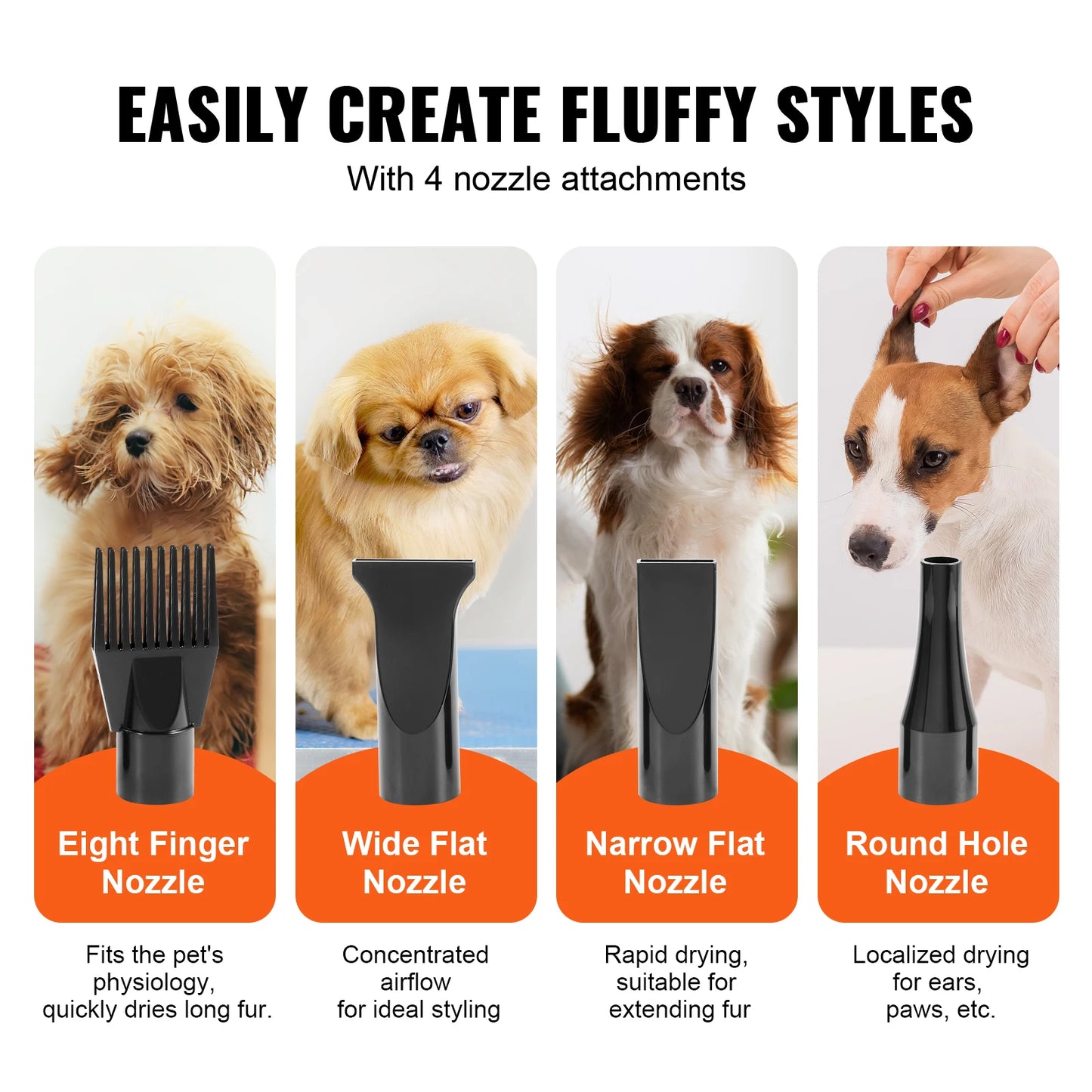 Dog Blow Dryer Adjustable Speed