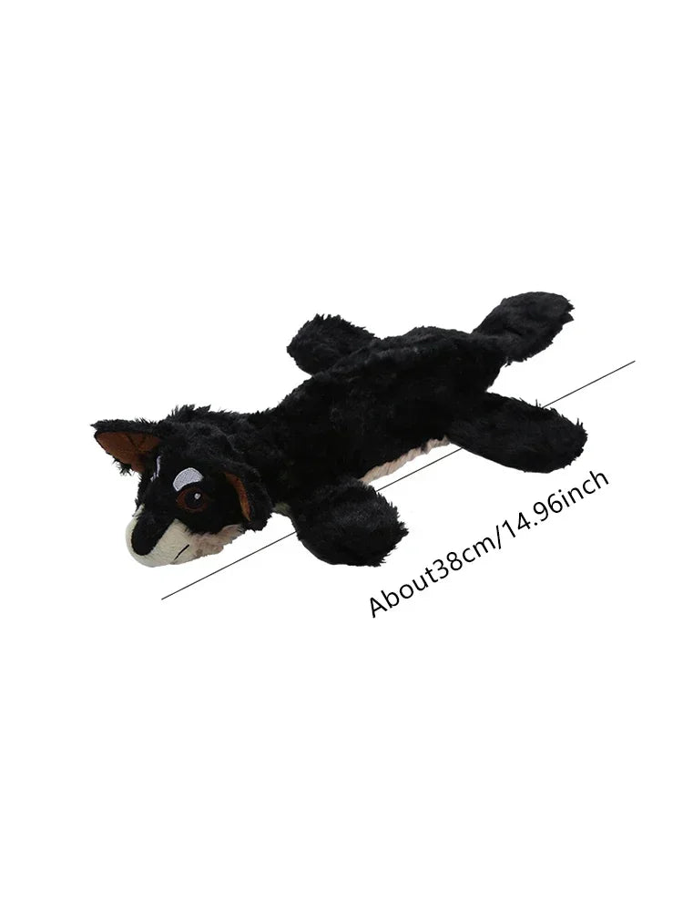 Plush Fur Shell Dog Toy