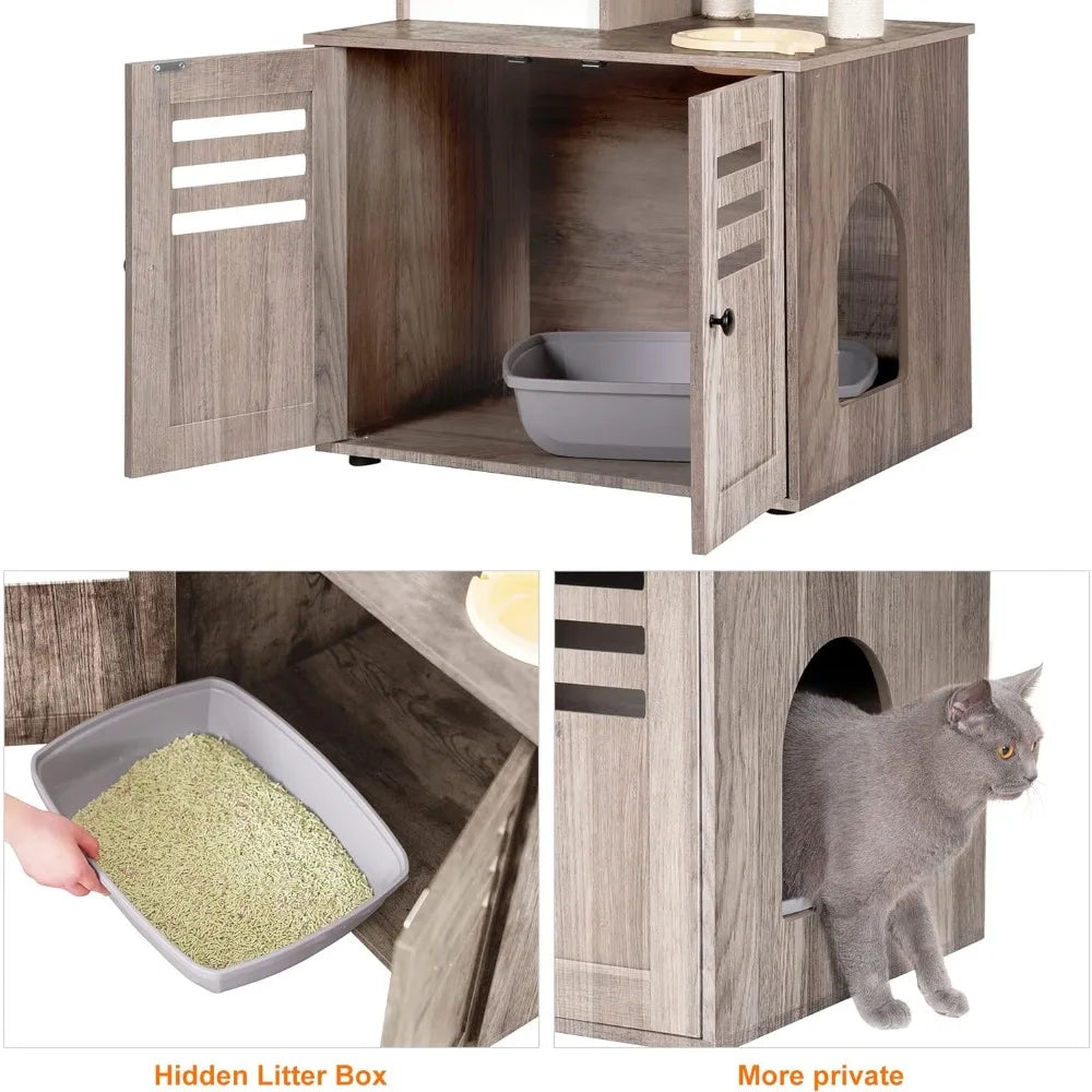 Cats Scratcher Modern Style Tower